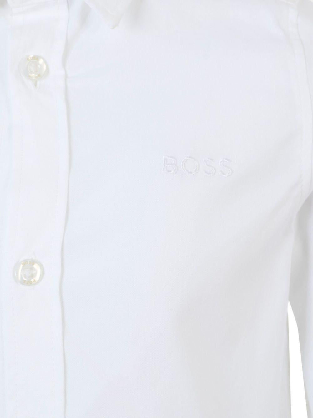 Camicia bianca per bambino J52675 10P Boss Kids 