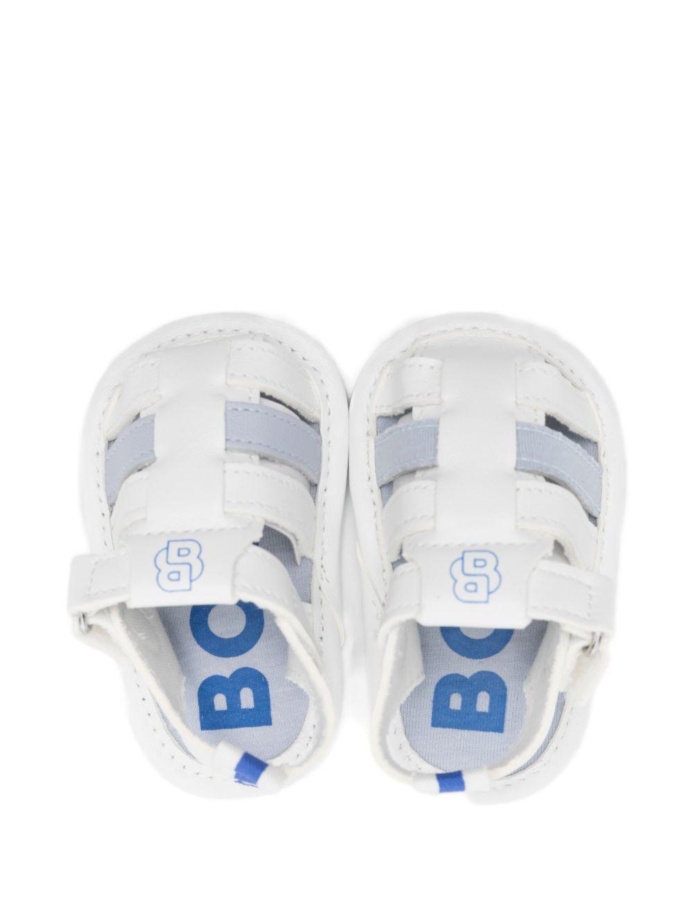 Sandali bianche per neonato J52834 813 Boss Kids 