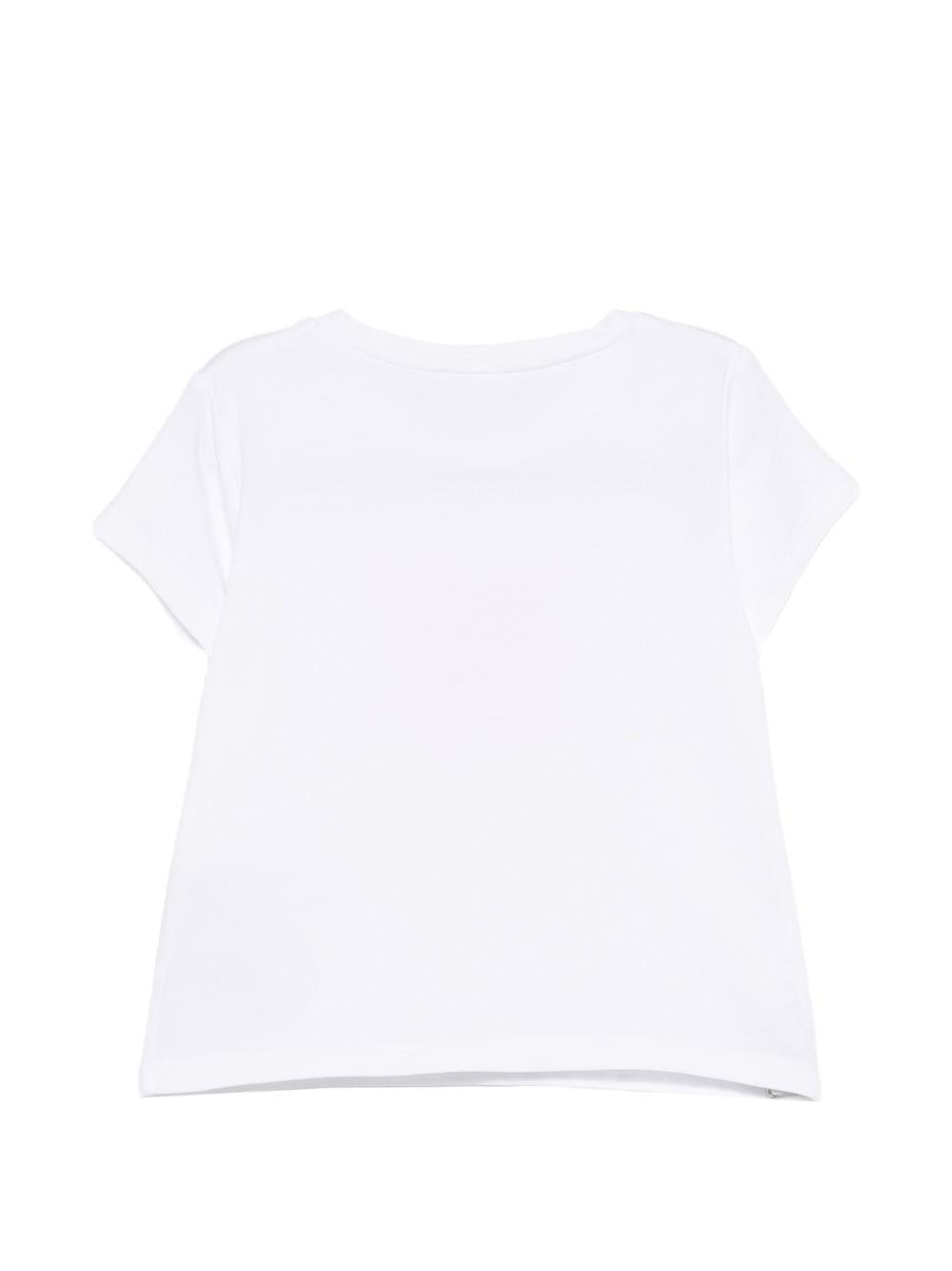 Completo bianco/giallo per bambina KA6023JS003 C3869 Liu Jo 