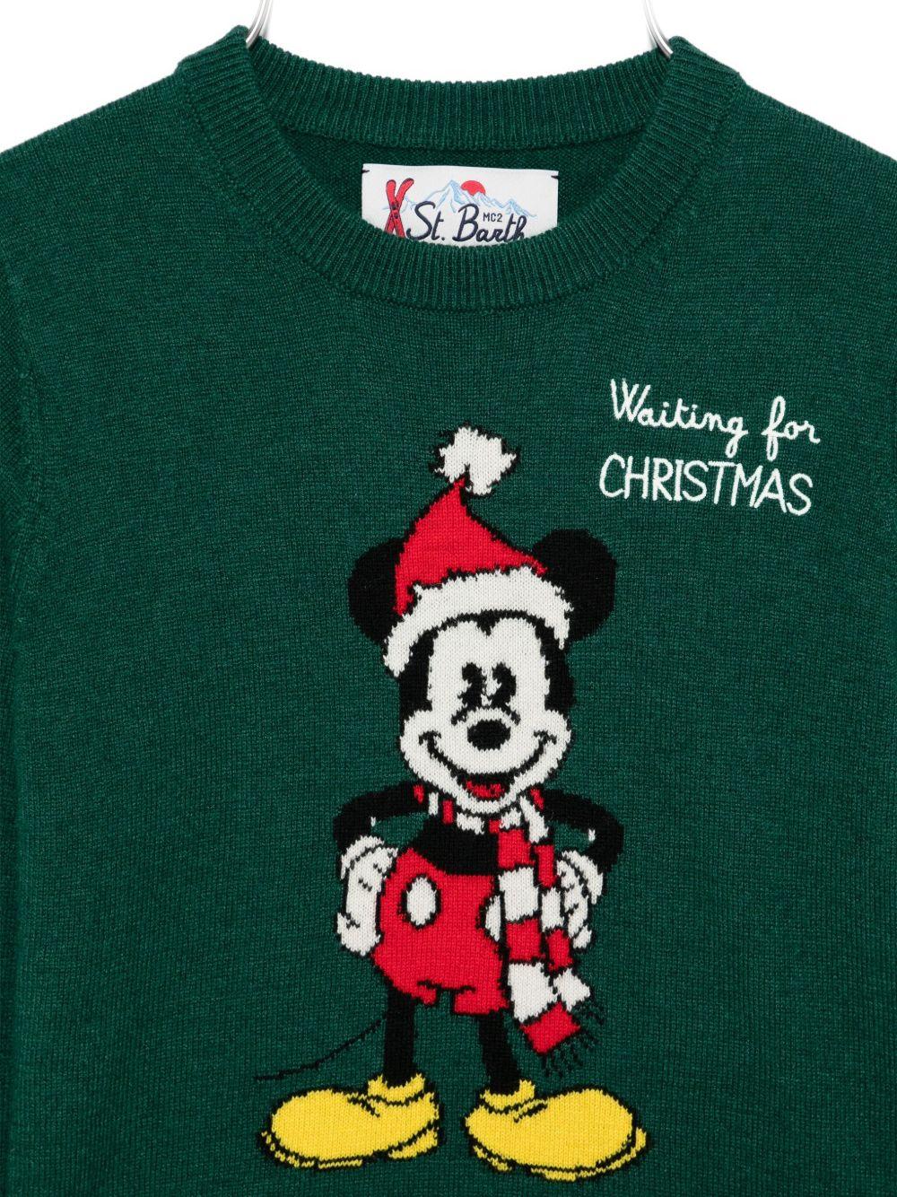 Maglione verde per bambino DOU0001 02498I MC2 Saint Barth Kids 