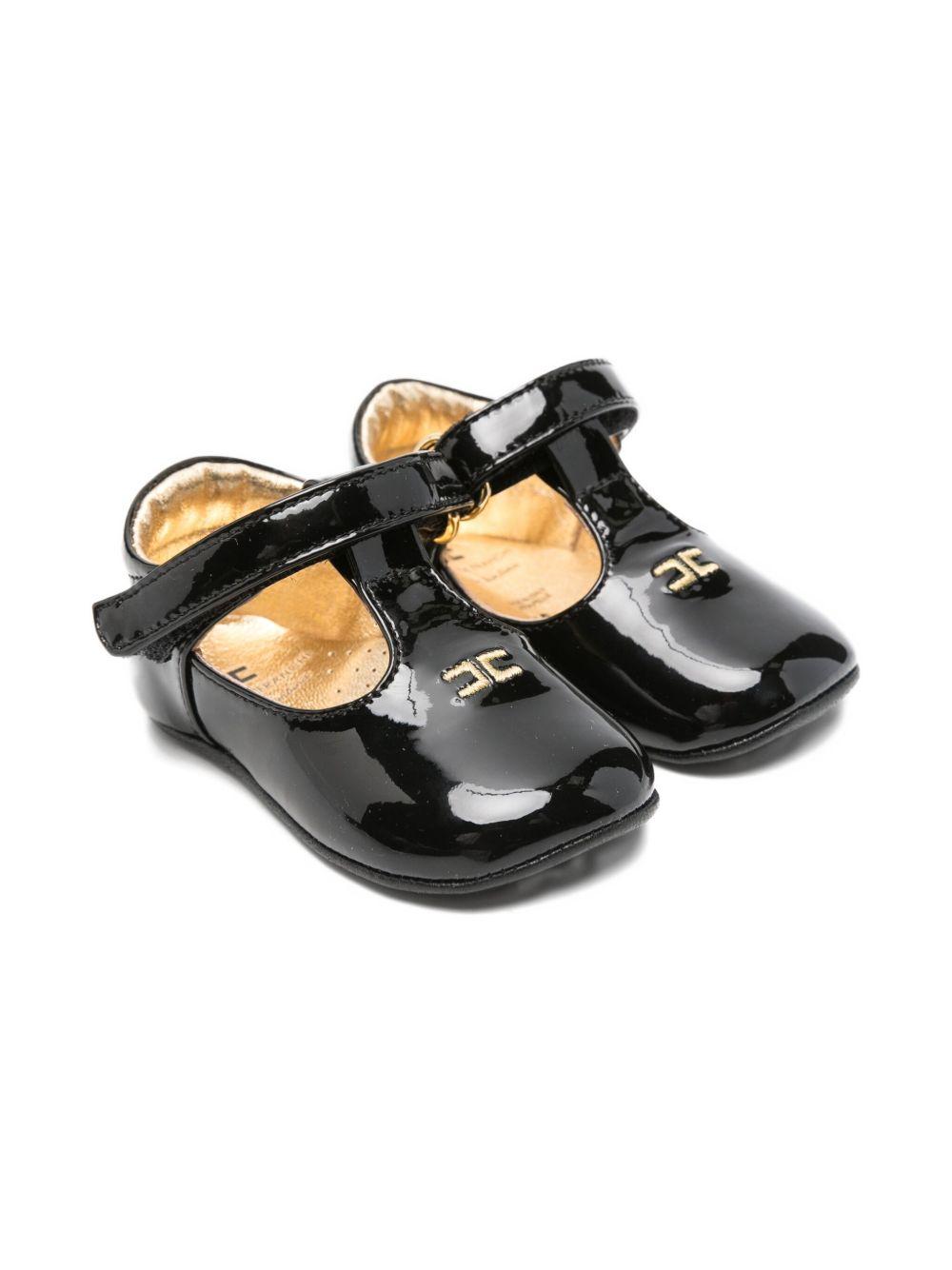 Sandali nere per neonata F0A3E03161855930 930 Elisabetta Franchi Kids 