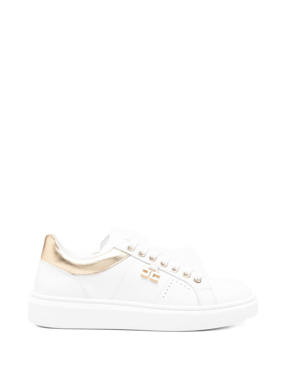 Sneakers bianche per bambina F4A9E05060092 B093 Elisabetta Franchi Kids 
