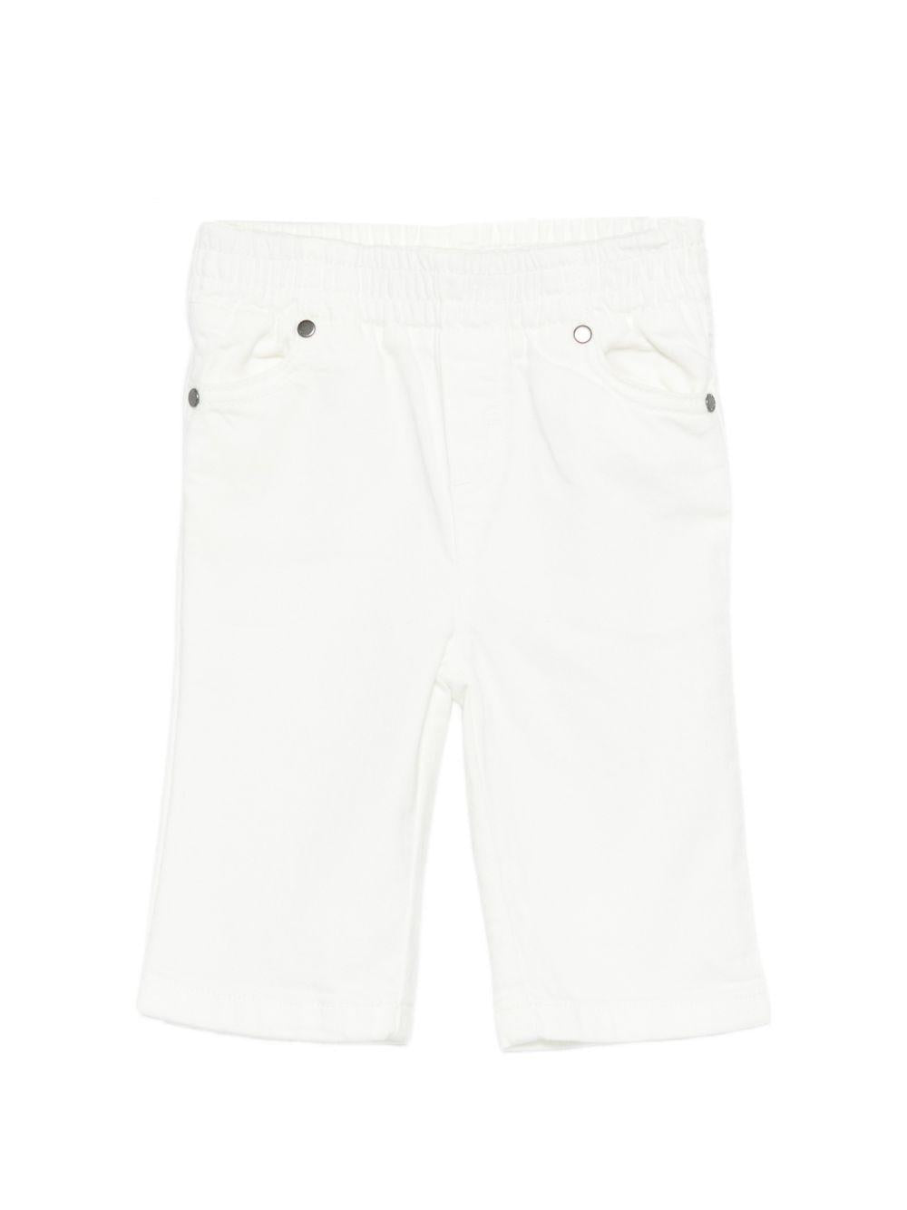 Pantalone bianco per neonata TY6150Z0156 101 Stella McCartney Kids 