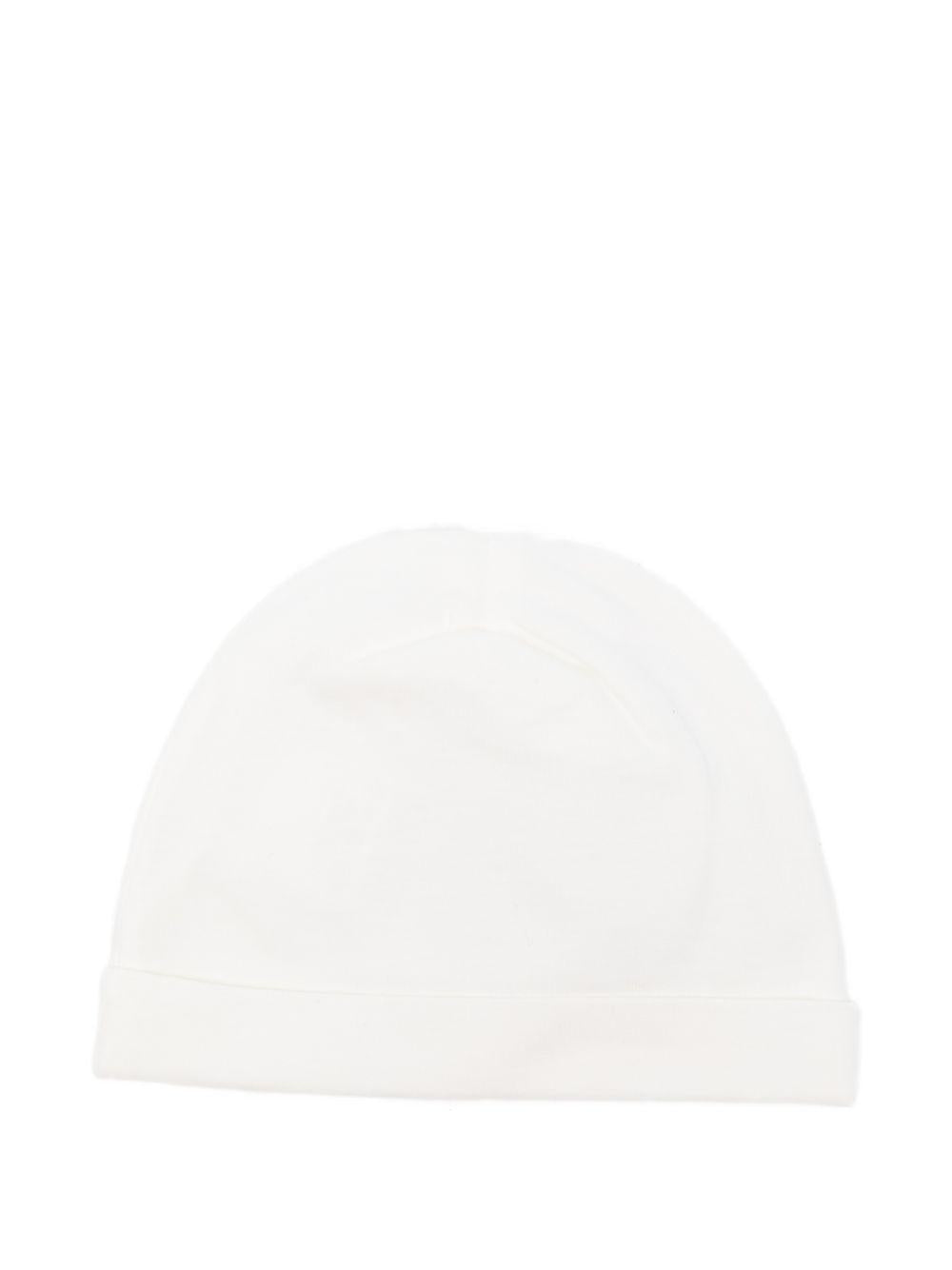 Cappello bianco per neonata BNCP0160JF031 0242 Miss Blumarine 