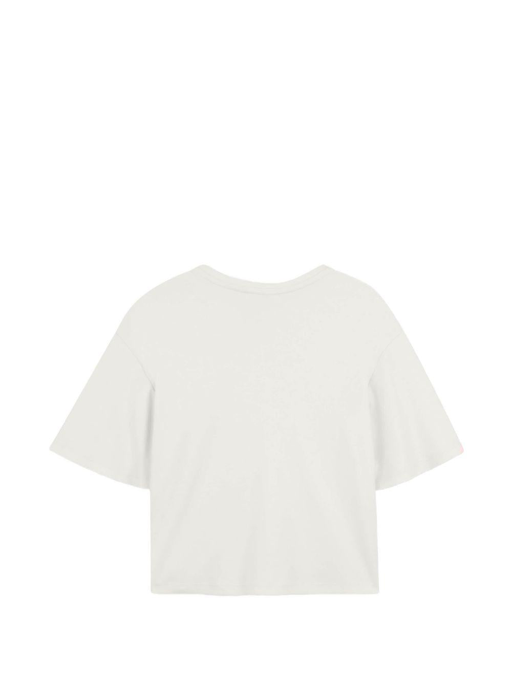 T-shirt bianco sporco per bambina C20858 117 Chloe 