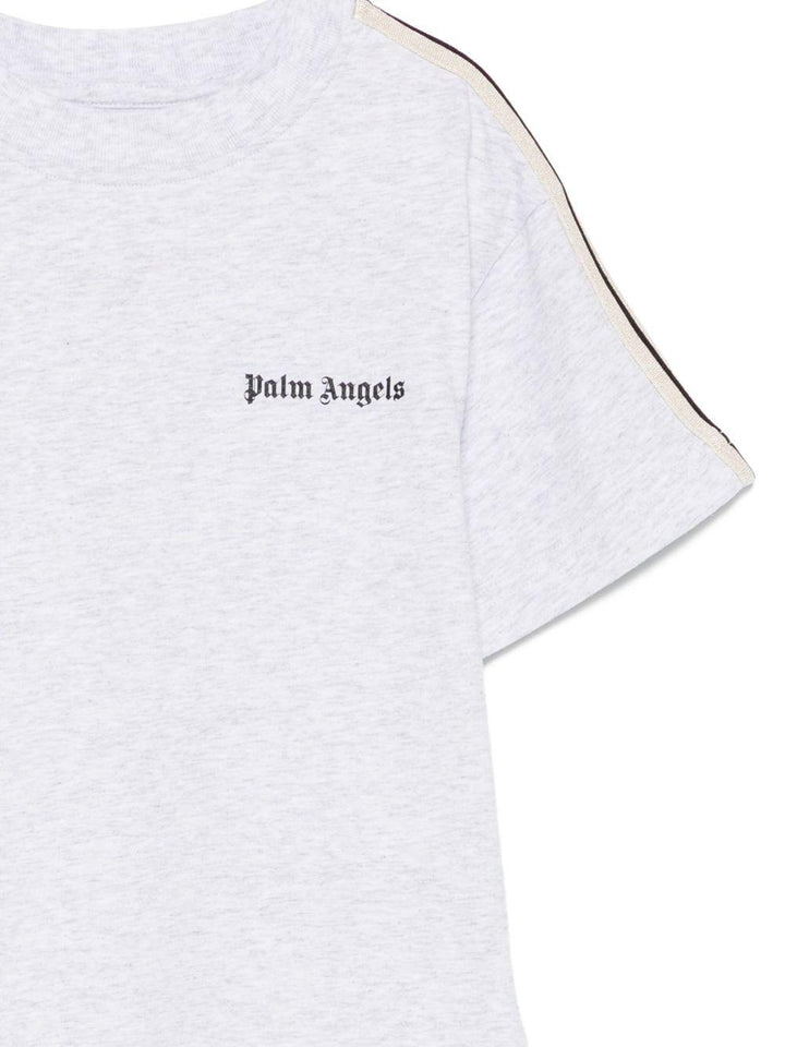 T-shirt bianca per bambino PBAA011F25JER001 0810 Palm Angels Kids 