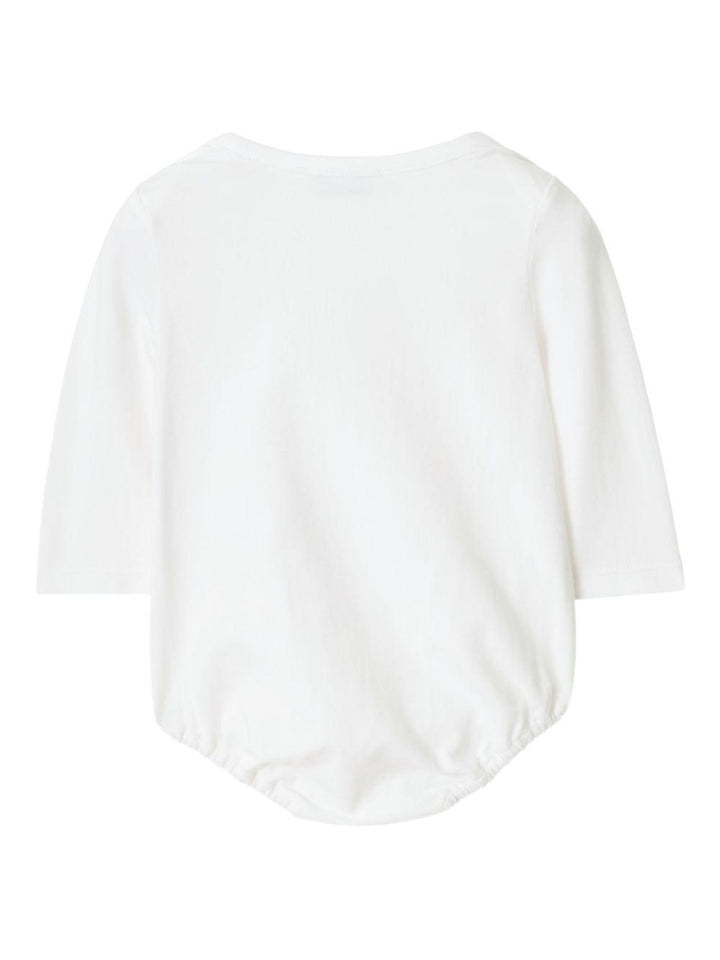 Tutina bianca per neonato 8117965 B9368 Burberry Kids 