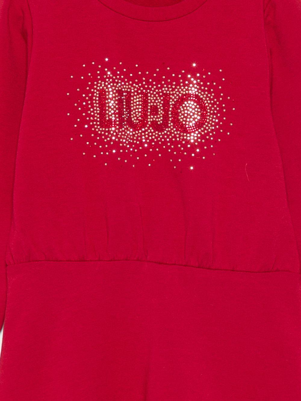 Abito rosso per bambina KF5004F0724 91656 Liu Jo 