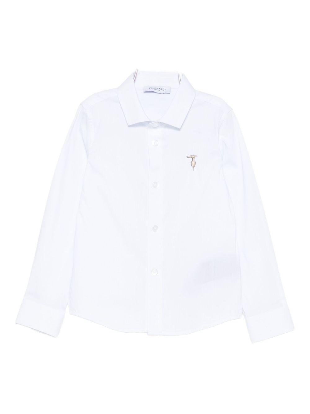 Camicia bianca per bambino TBA25020CA WHI Trussardi Kids 