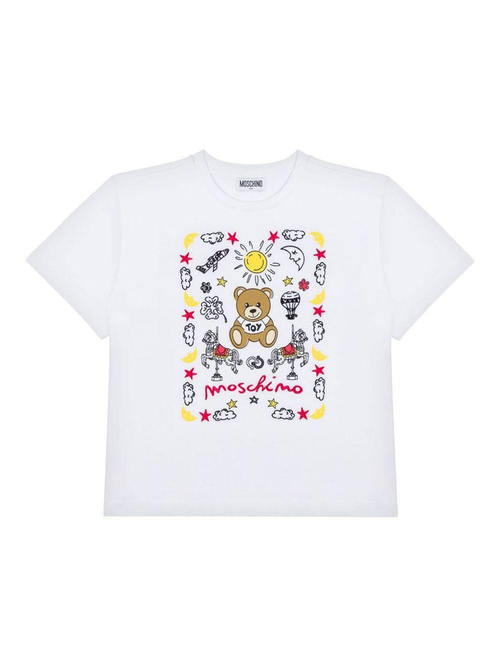 T-shirt bianco per bambino