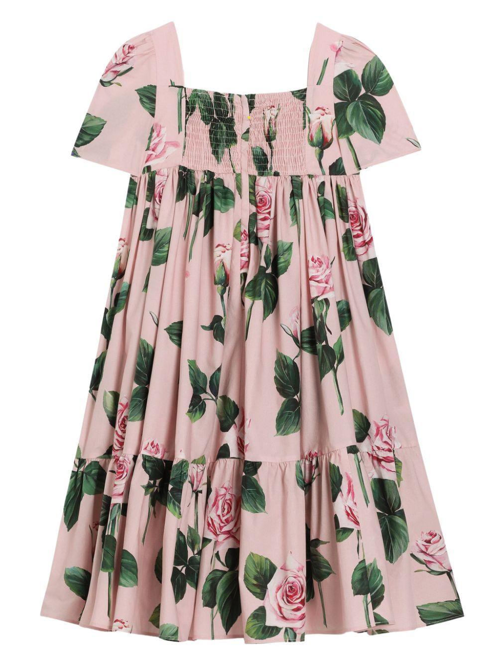 Abito rosa per bambina