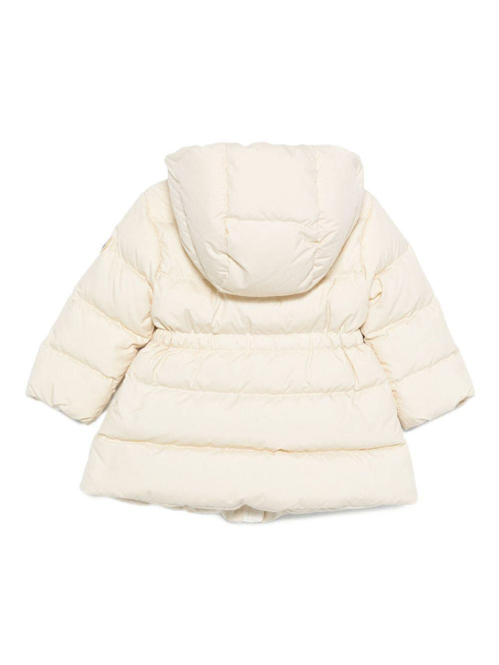 Giubbotto beige per neonata 9511C00001597YW 041 Moncler Kids 