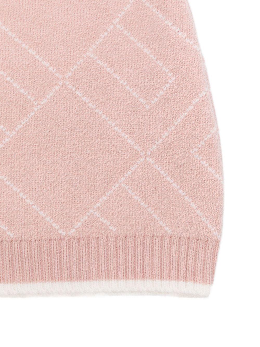 Cappello rosa per neonata ENCP074CFL229 D770 Elisabetta Franchi Kids 