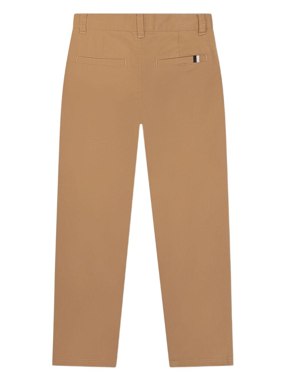 Pantalone chino marrone per bambino J52685 269 Boss Kids 