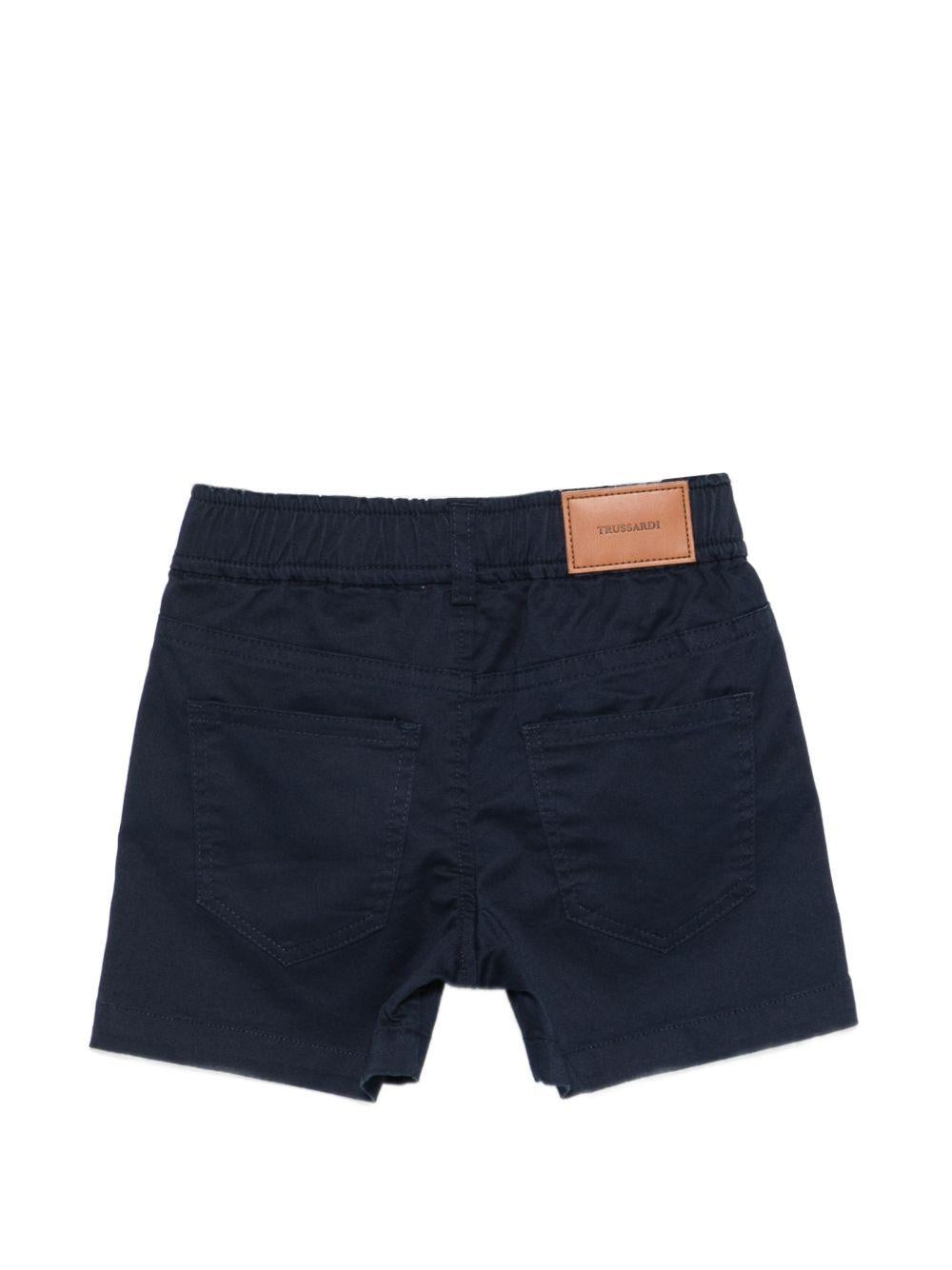 Bermuda blu per neonato TIP26074BE BLU Trussardi Kids 
