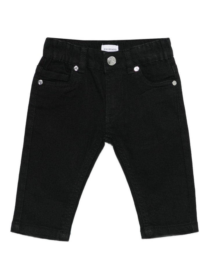 Jeans nero per neonato TIA25088JE D.B Trussardi Kids 