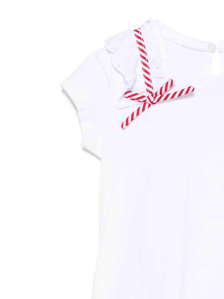 T-shirt bianca per bambina