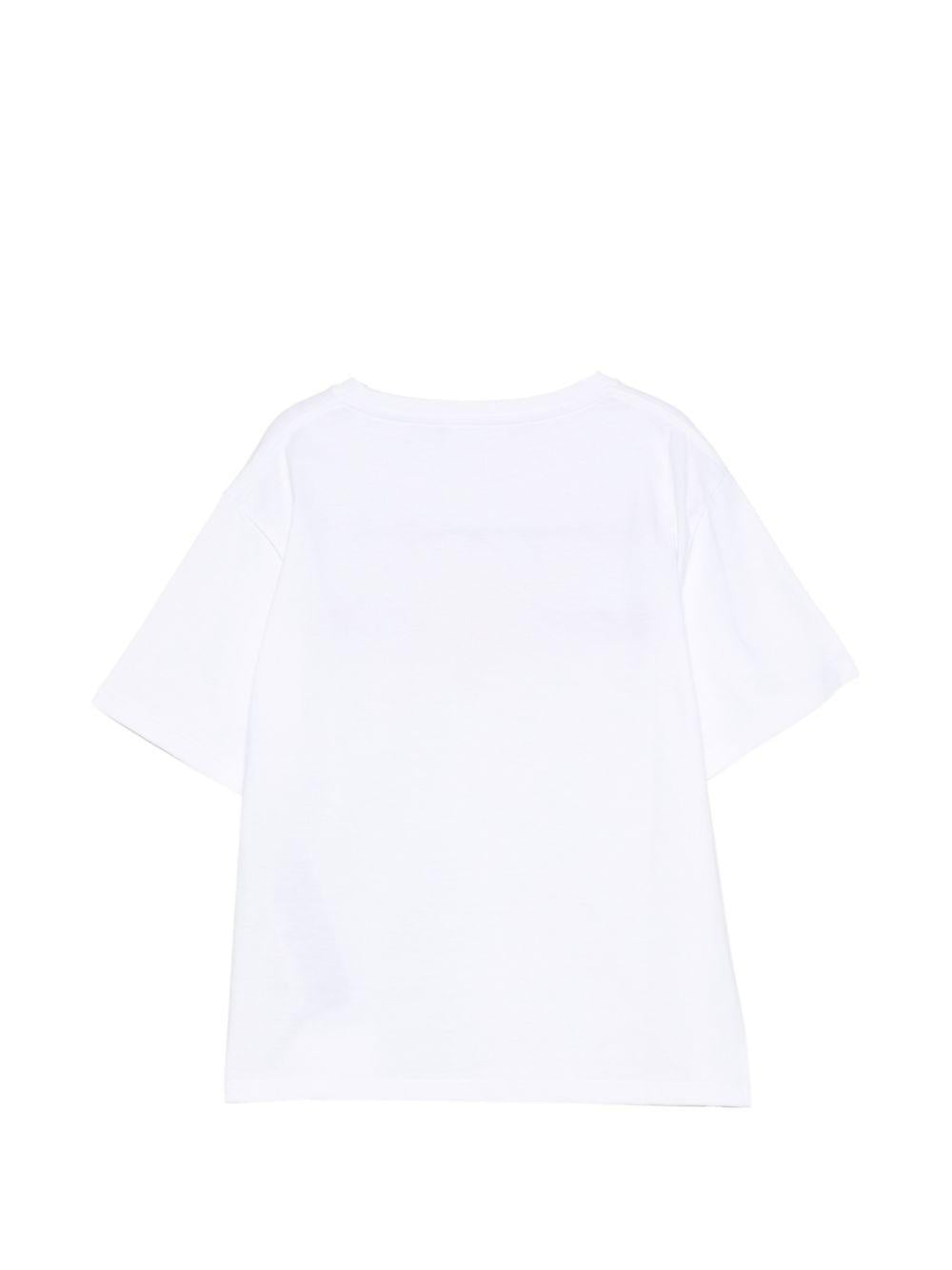 T-shirt bianca per bambino 857205XJHRG 9320 Gucci Kids 