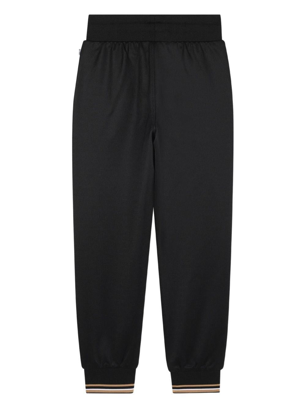 Completo nero per bambino J52399 09B Boss Kids 