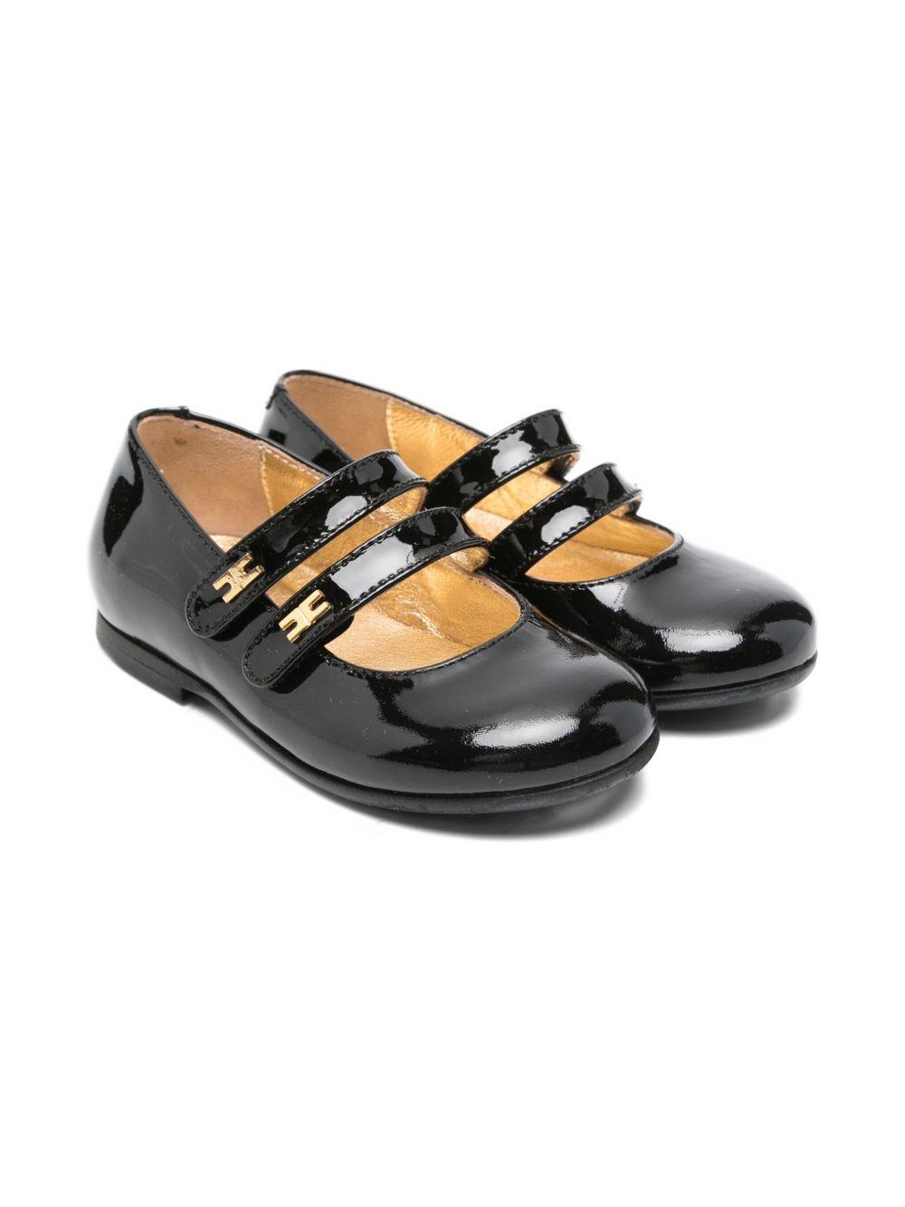 Sandali nere per neonata F1A3E03220286930 930 Elisabetta Franchi Kids 