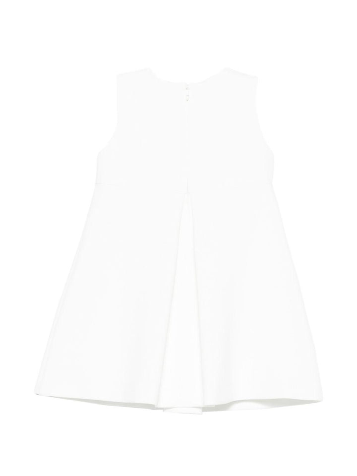 Abito bianco per bambina EGAB2230GA022 0100 Elisabetta Franchi Kids 
