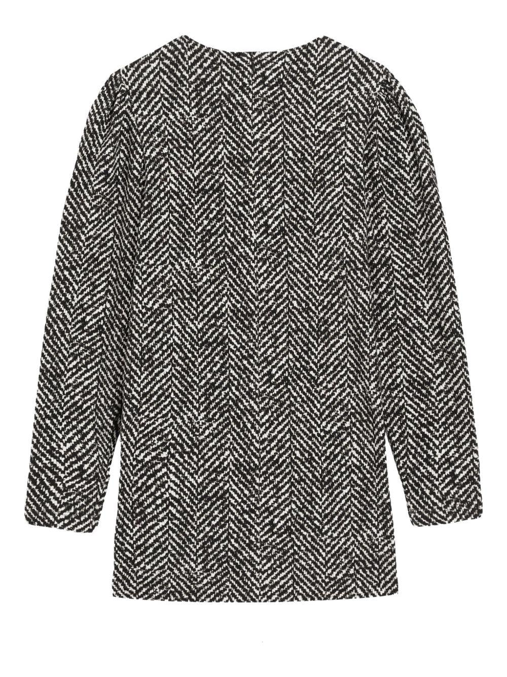 Abito bianco/nero per bambina L5JDALFSGDZ HH5QS Dolce & Gabbana Kids 