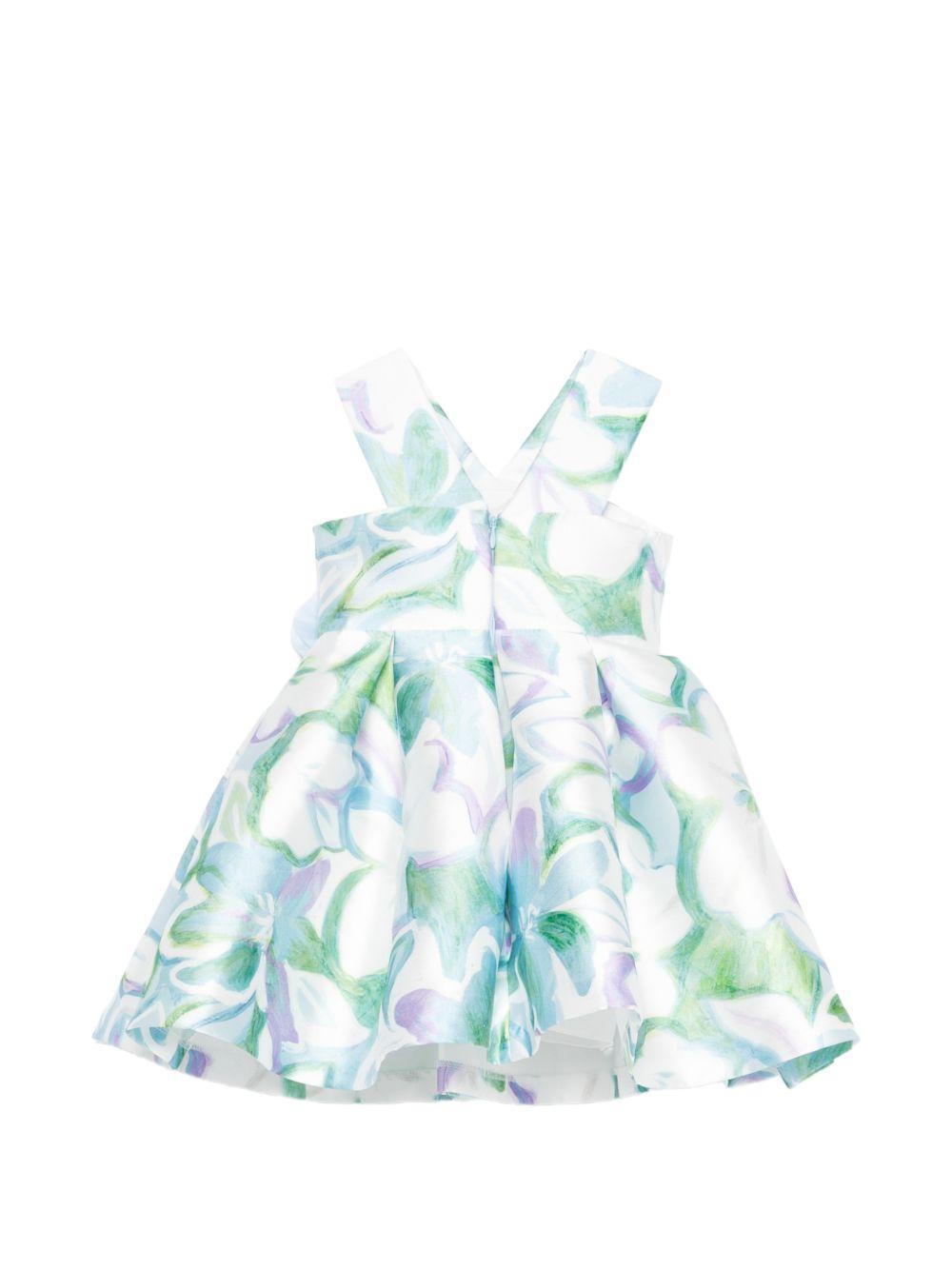 Abito multicolor per bambina 5052 008 Abel & Lula 