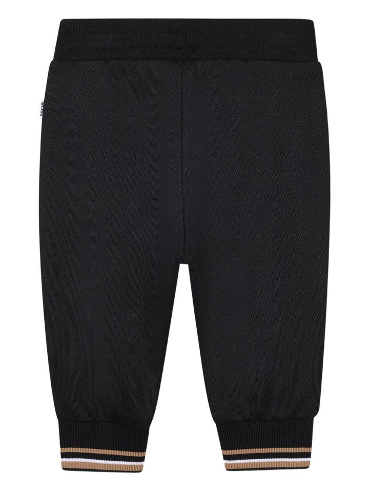 Completo sportivo nero per neonato J52480 09B Boss Kids 