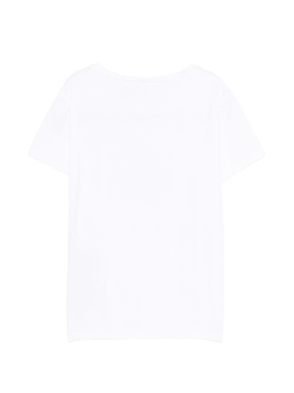 T-shirt bianca per bambina GA6112JS003 L9041 Liu Jo 