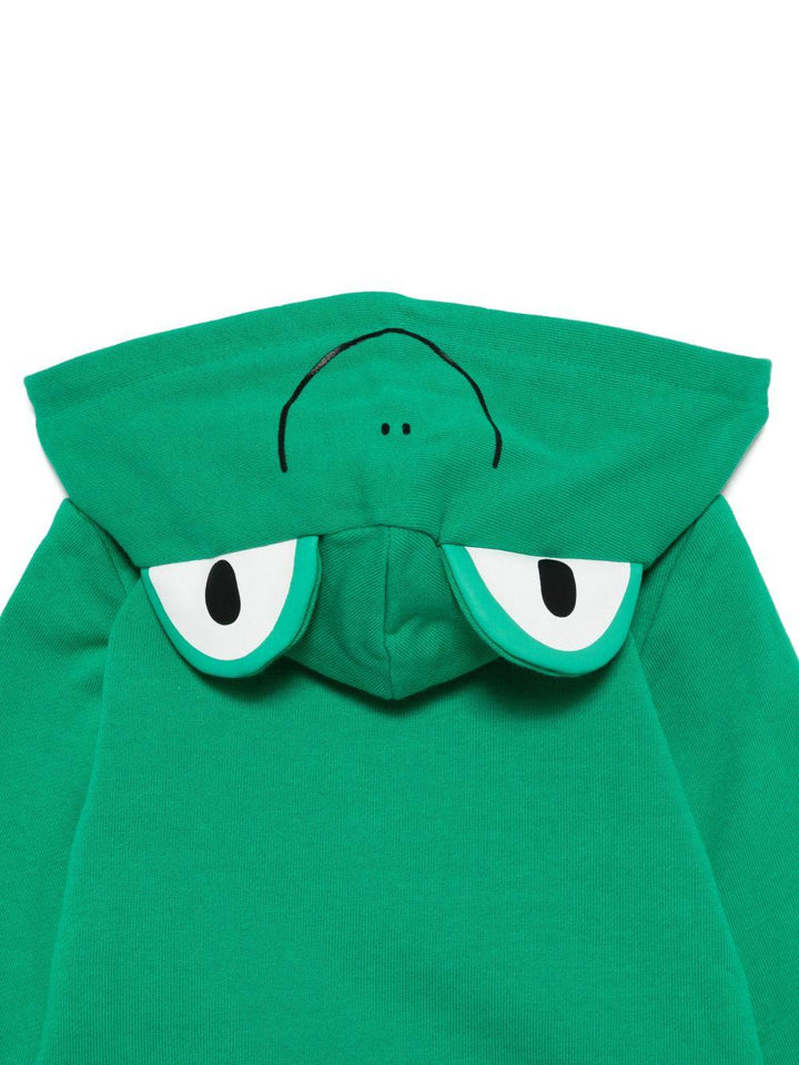 Felpa verde per neonato