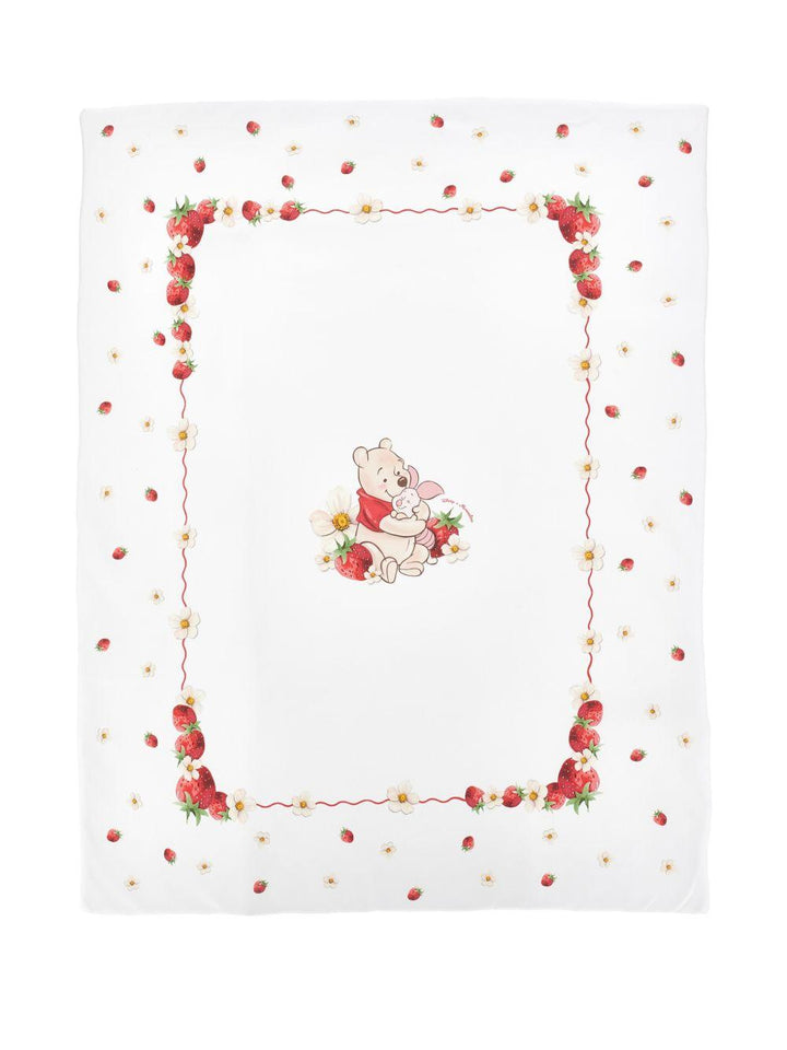 Coperta bianca per neonata 35G0127084 0099 Monnalisa Kids 