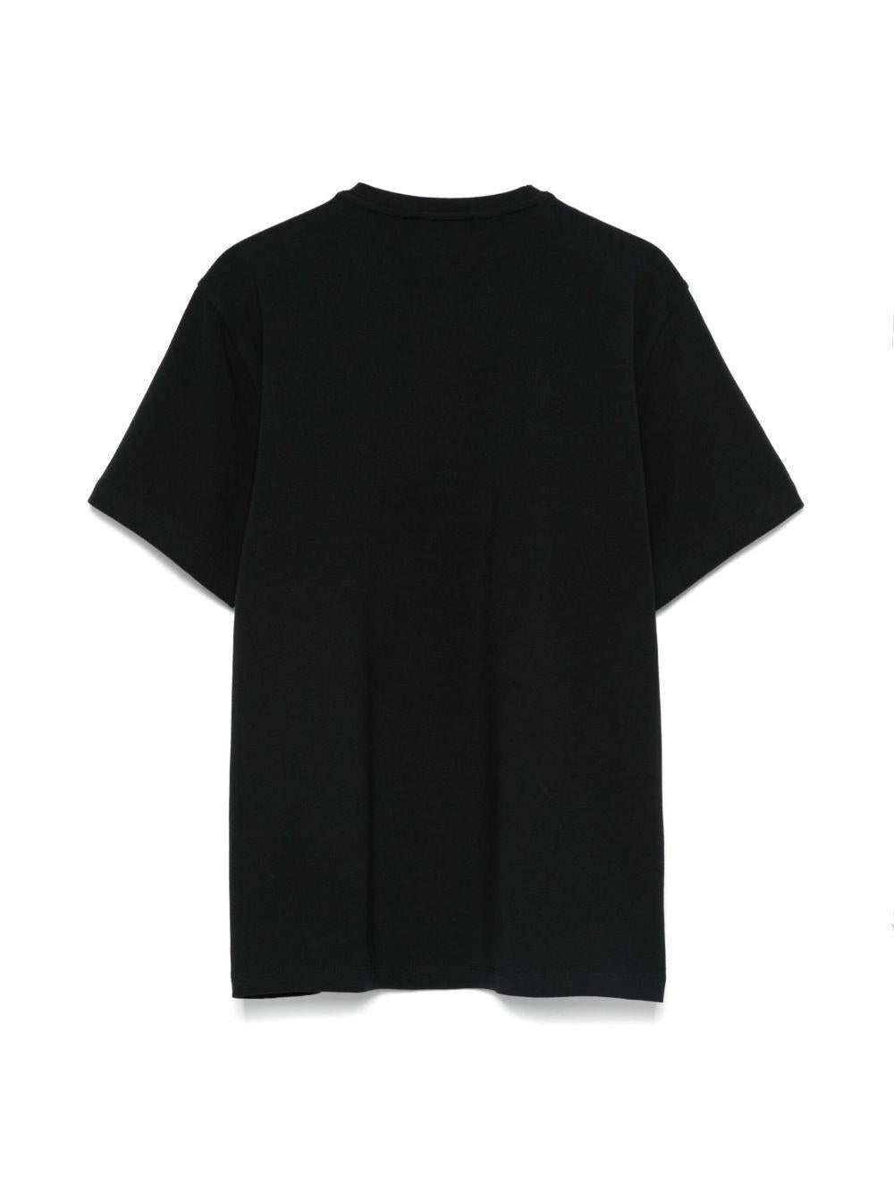 T-shirt nera per bambina EFTS2260JE006 D206 Elisabetta Franchi Kids 