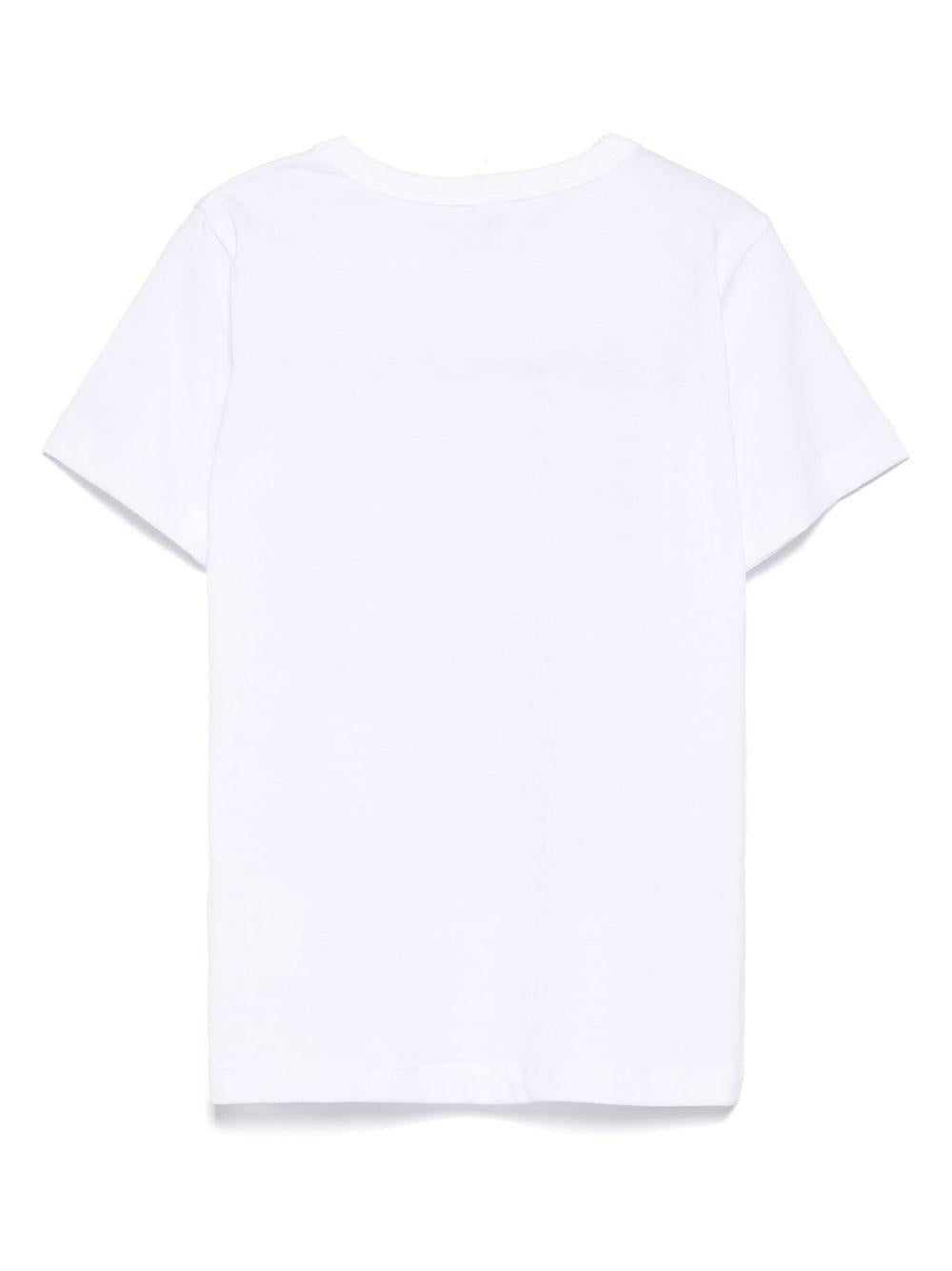T-shirt bianco per bambina