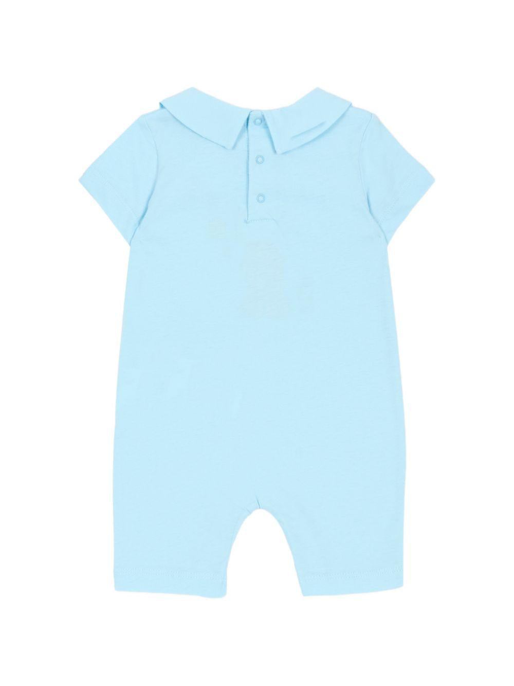 Tutina azzurra per neonato MUT04MLAA03 40304 Moschino Kids 
