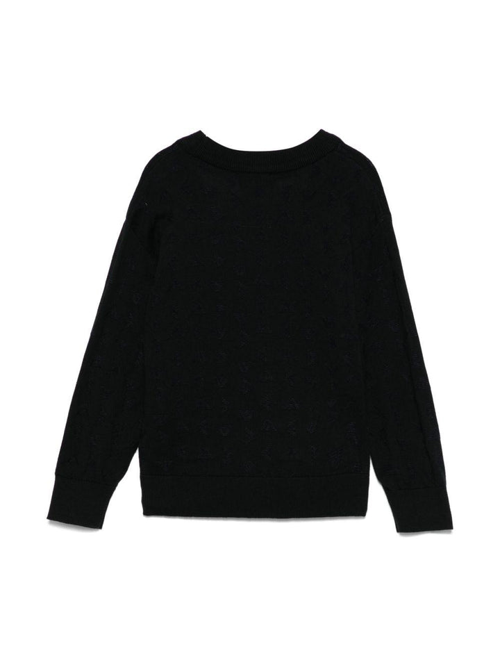 Cardigan blu notte per bambino