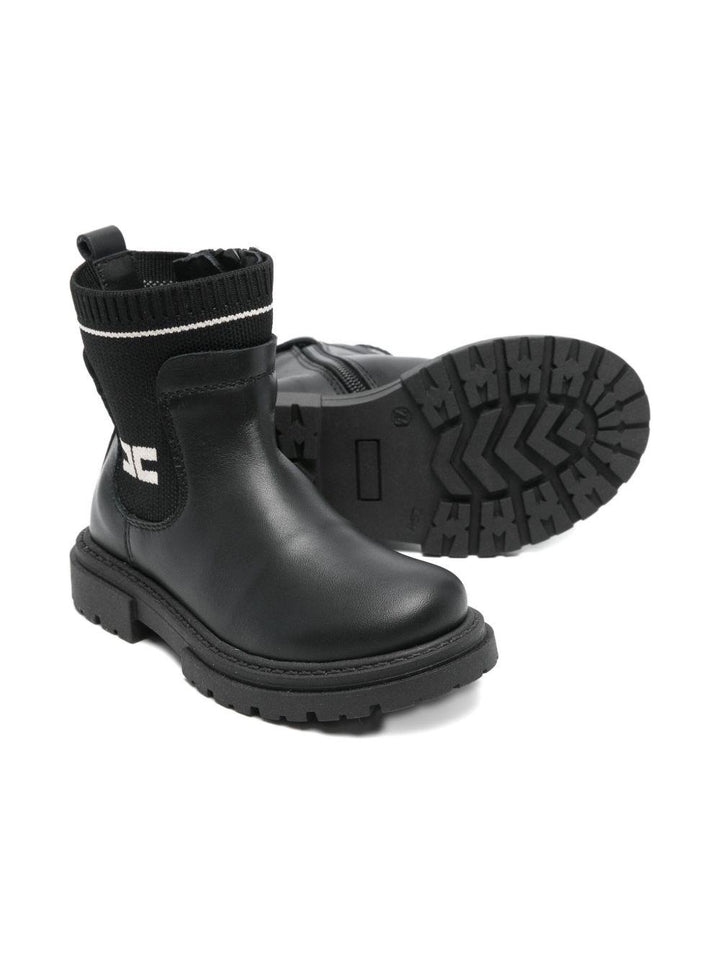 Stivale nero per bambina F1A5E03911316 930 Elisabetta Franchi Kids 