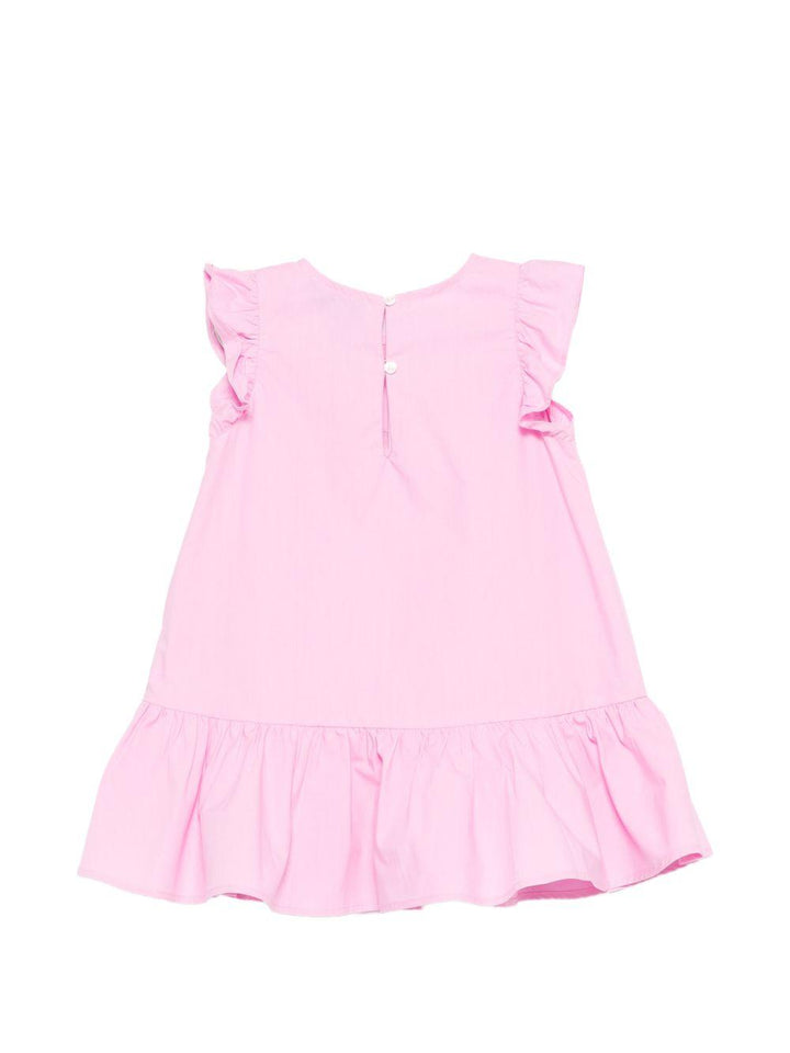 Abito rosa per neonata MDV0D6LLA10 51473 Moschino Kids 