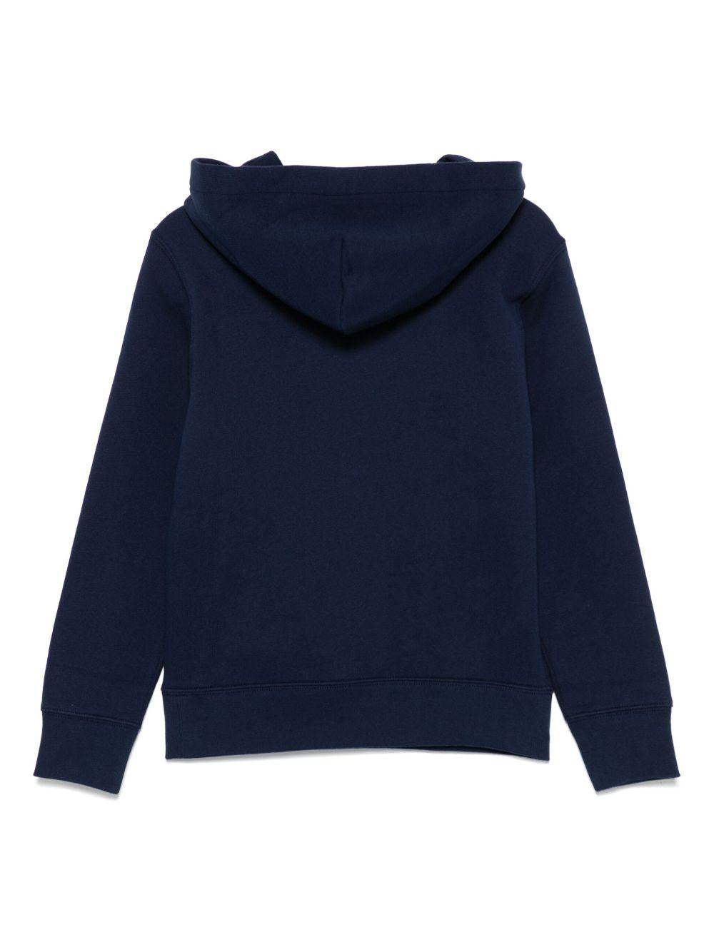 Felpa blu navy per bambino