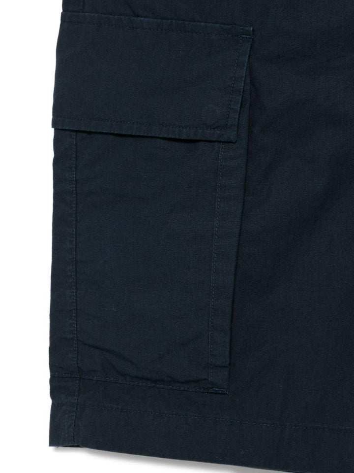 Midnight blue Bermuda shorts for children