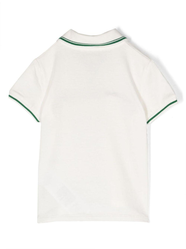Polo bianca per neonato 711592XJEMD 9733 Gucci Kids 