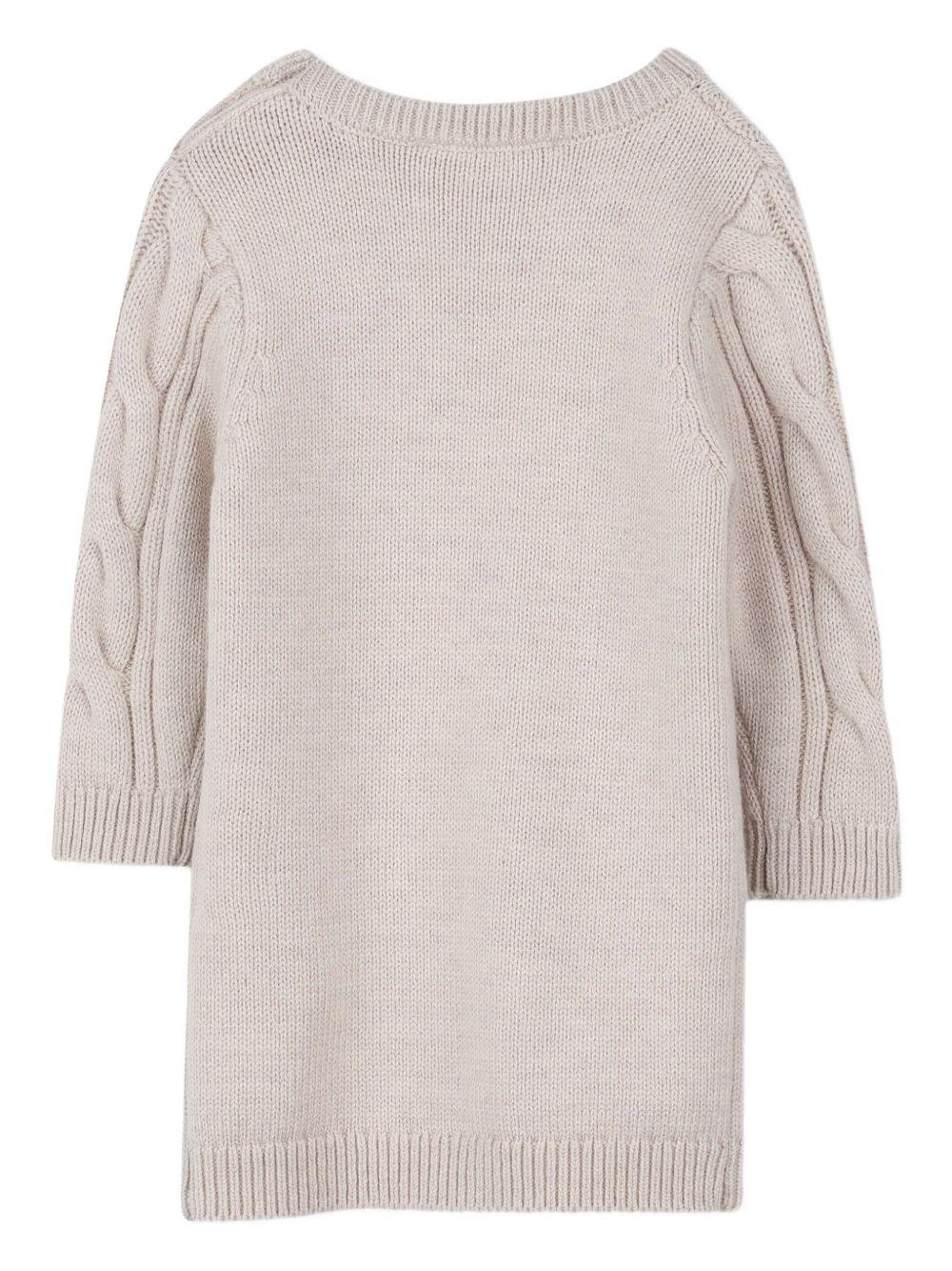 Abito beige per neonata R30512 C12 Michael Kors Kids 