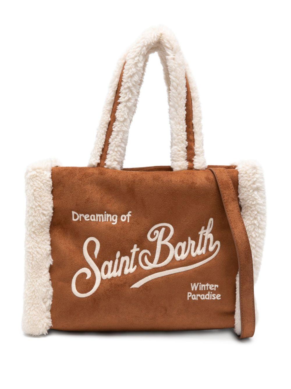 Borsa marrone per bambina COL0031 00486I MC2 Saint Barth Kids 