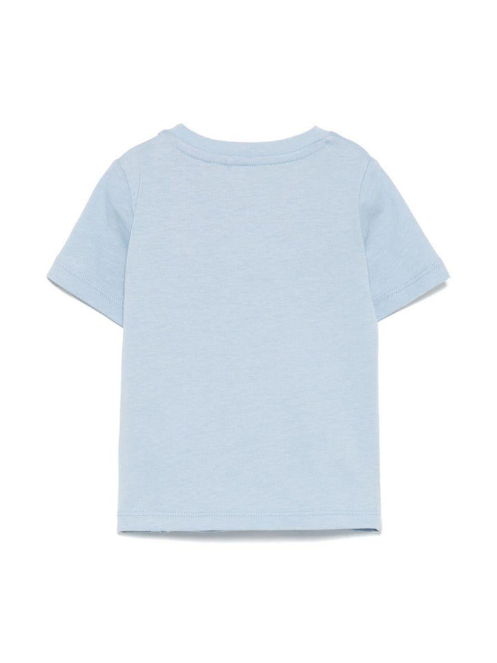 T-shirt blu pastello per neonato