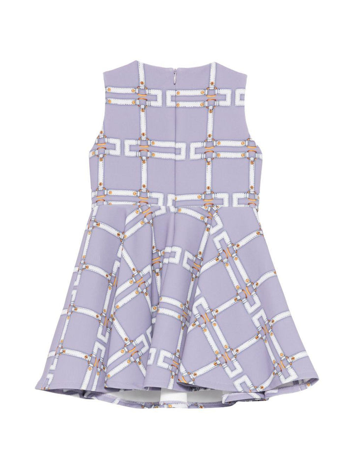 Abito lilla per bambina EGAB2250GAE01 8125 Elisabetta Franchi Kids 