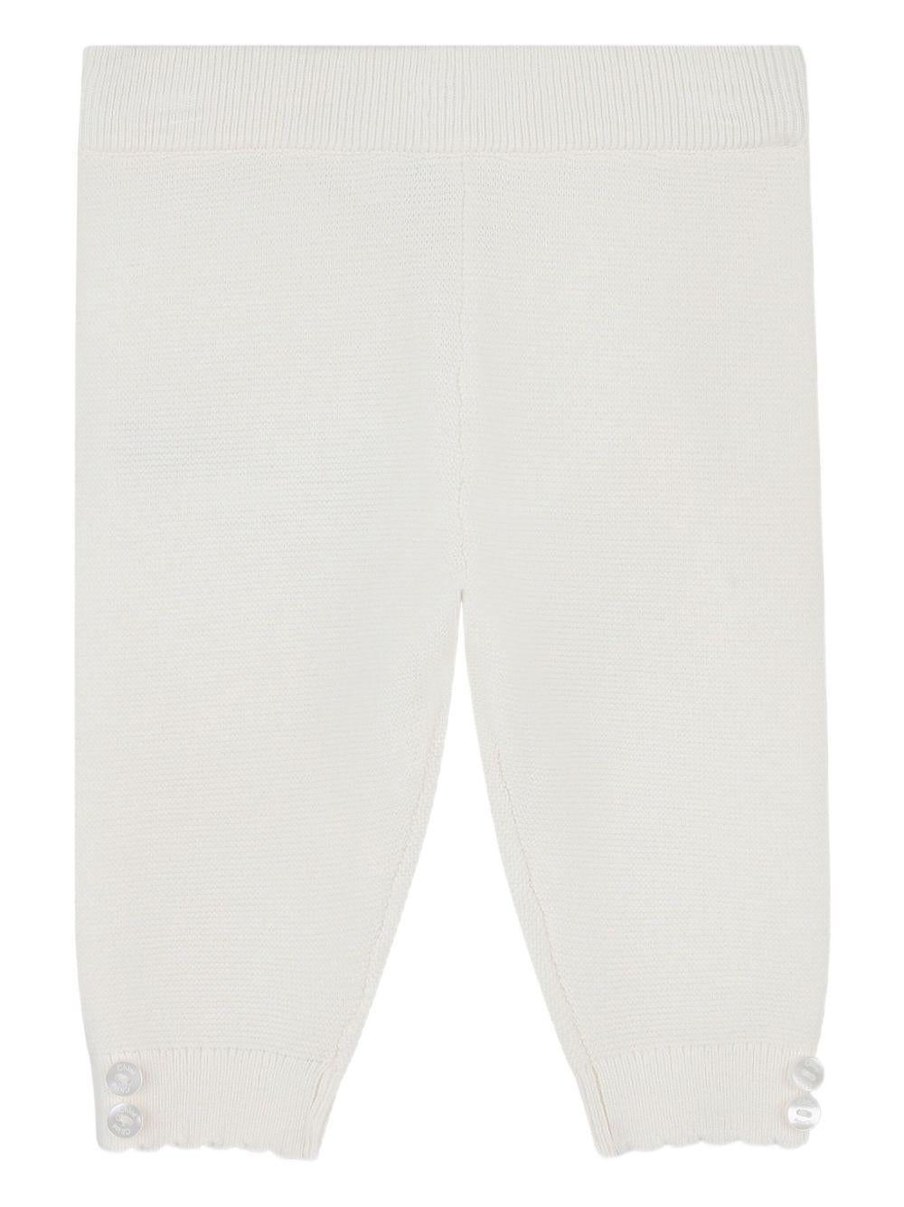 Completo bianco sporco per neonata C20778 117 Chloe 