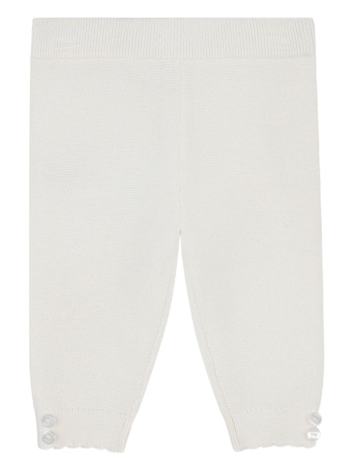 Completo bianco sporco per neonata C20778 117 Chloe 