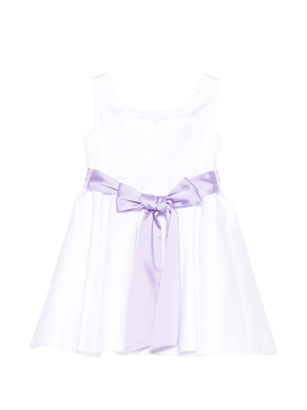 Abito bianco/lavanda per bambina FB1085294974 1088 Colorichiari Kids 