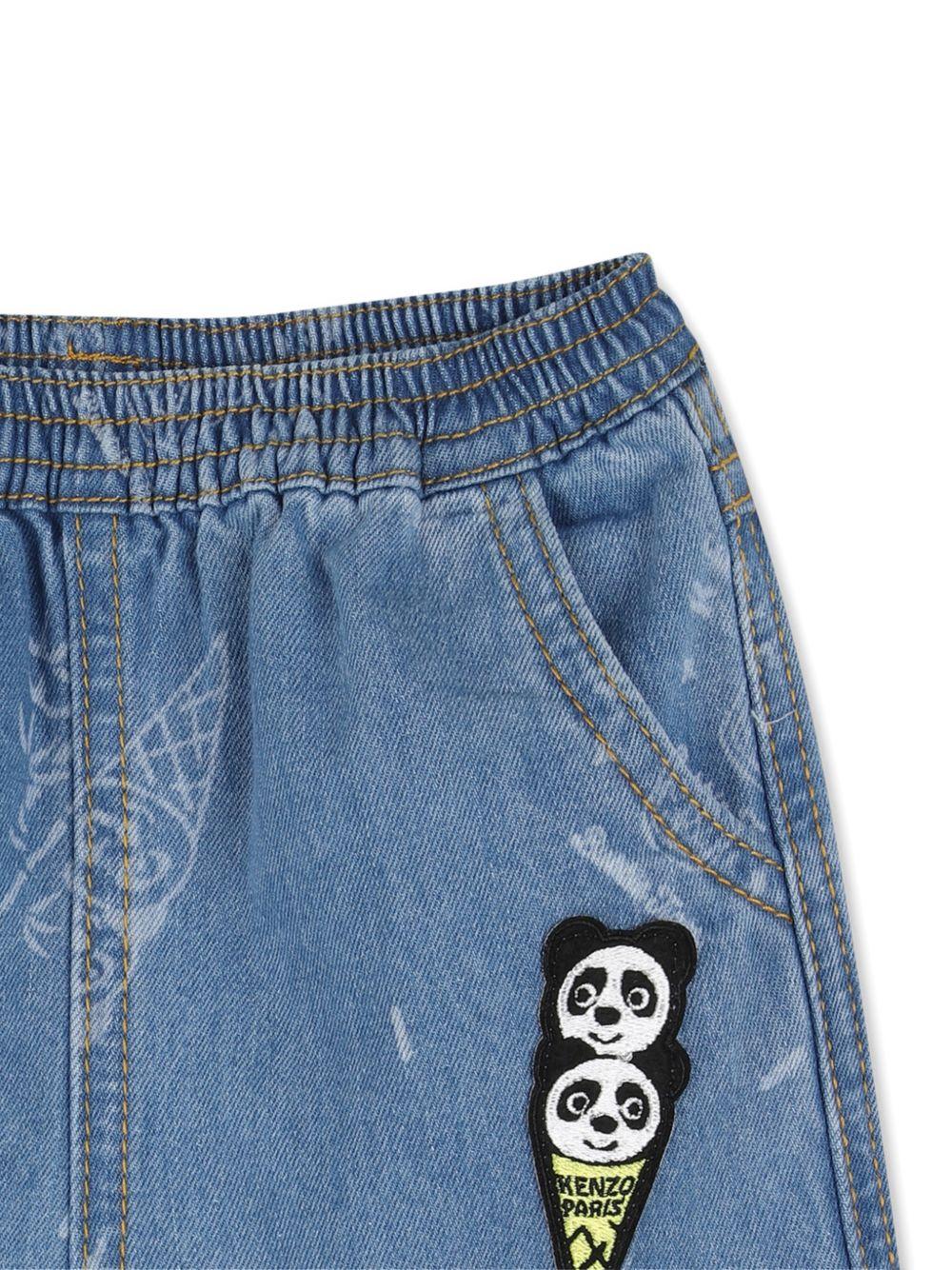 Bermuda blu chiaro per neonato K61710 Z45 Kenzo Kids 