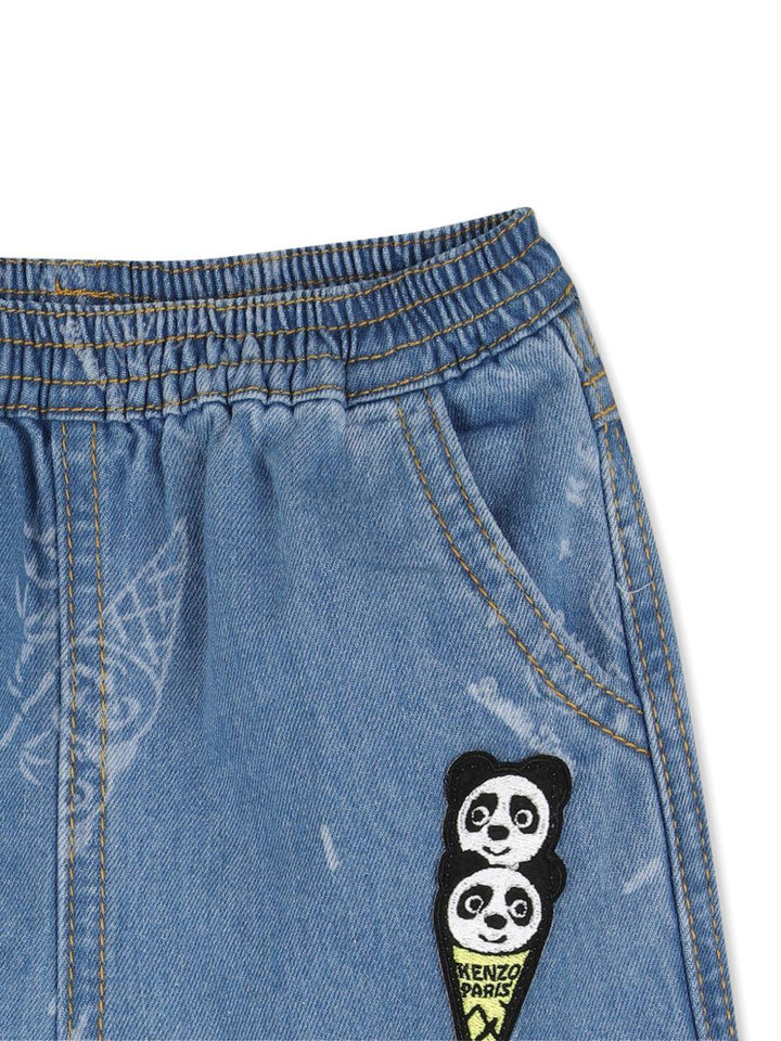 Bermuda blu chiaro per neonato K61710 Z45 Kenzo Kids 
