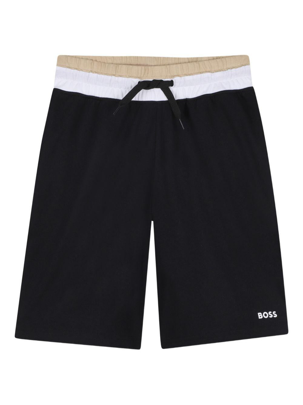 Completo nero per bambino J53006 09B Boss Kids 